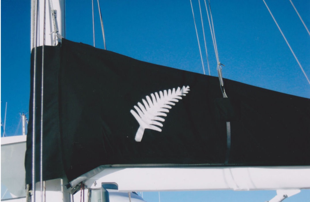 Sail Cover made by Canvas Locker, Tauranga, NZ